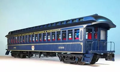 Baltimore &Ohio 64' Lighted Passenger Car Old Time MTH 20-62080A  NEW O-Gauge • $220