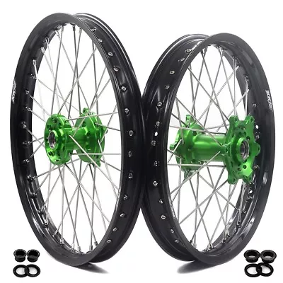 KKE 21/18 Enduro Wheels Rims For KAWASAKI KX250F KX450F 06-2021 KX250/KX450 2024 • $529