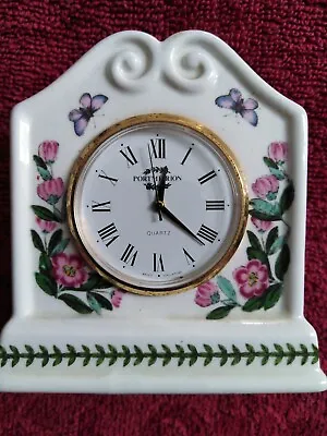 £9.50 • Buy Portmeirion Botanic Garden Clock. GWO. 7cm Tall. (Pbg002) 