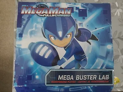 NISB Mega Man Fully Charged Mega Buster Lab 9.25-Inch NES • $14.99
