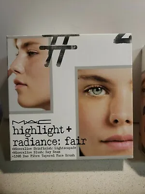Mac Highlight+radiance : Fair Mineralize Lightscapade Mineralize Blush: Ray Beam • $39