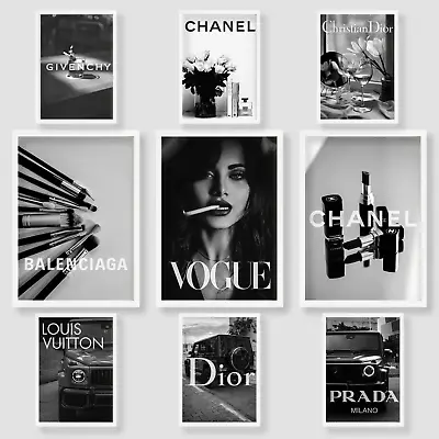 £7.99 • Buy CoCo Fashion Car Designer  Wall Art Poster Print Picture Gift  A3 A4 Black White