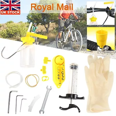 Bicycle Hydraulic Disc Brake Oil Bleed Kit MTB Repair Tools For Mountain Bike UK • £9.79