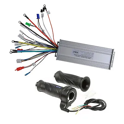 48V 1000W DC Electric Brushless Motor Controller+ Throttle For E-Bike Scooter  • $75.75