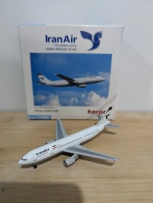 Herpa Wings 1:500 Iran Air Airbus A300-600 RARE Scale Model • $20