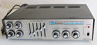 Bogen CT-100 PA Communications Acoustic Equalizer/Amplifier Acousta-Master • $89.99