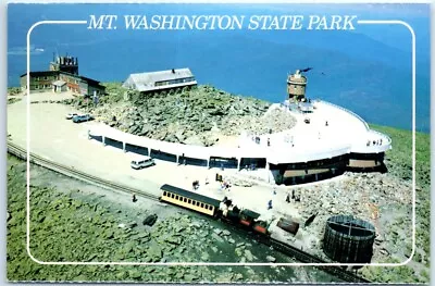 Postcard - Aerial View Of Mt. Washington State Park White Mountains - N. H. • $2.06