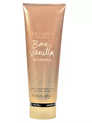 VICTORIA’S SECRET BARE VANILLA SHIMMER FRAGRANCE BODY LOTION CREAM 8 Oz New • $18.75