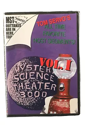 Tom Servo's Favorite Host Segments Vol 1 Mystery Science Theater 3000 DVD MST3K  • $39.95