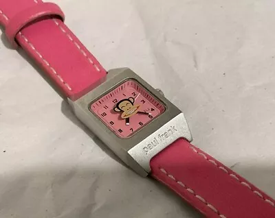 Paul Frank Julius Monkey Watch Pink Band New Battery • $14.99