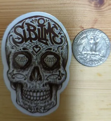 SUBLIME Skull Music Rock Band Sticker Adhesive Decal Decor • $2.25