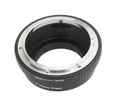 Canon FD Lens To Micro 4/3 M43 Adapter Olympus E-P5 E-MP1 E-P3 E-MP2 E-M1X PEN-F • $11.88