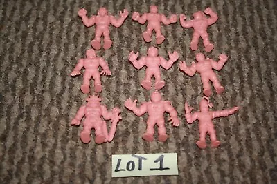 Lot Of 9 Muscle Men Figures Kinnikuman Flesh M.u.s.c.l.e Vintage 1980s Euc • $18.99