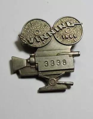 Indy 500 Silver Pit Badge 1969 • $69