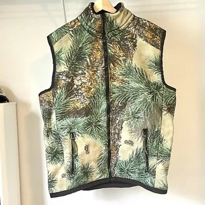 Realtree Camo Vest Vintage Full Zip Mens XL • $15