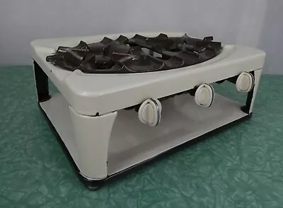 Vintage 3 Burner Gas Enamel Camp Stove - Stoves Ltd Rainhill • $30