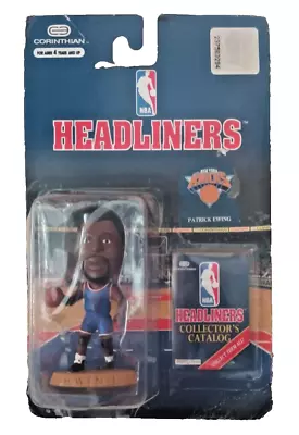 Headliners - NBA Patrick Ewing Figure With A Sealed NBA Card VTG 1996 Unopened! • $12