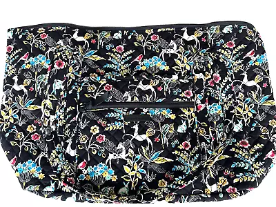 Vera Bradley Cotton Miller Tote Travel Bag - Winter Palace • $45