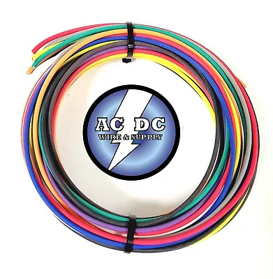 $69.94 • Buy 250 Feet Automotive Primary Wire 12 Gauge Awg High Temp Gxl 10 Colors 25 Ft Ea