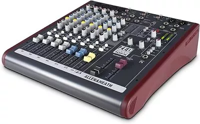 Hercules DJ Allen & Heath AH-ZED60-10FX Multi-Purpose 6-Channel Mixer - Grey Red • $468.71