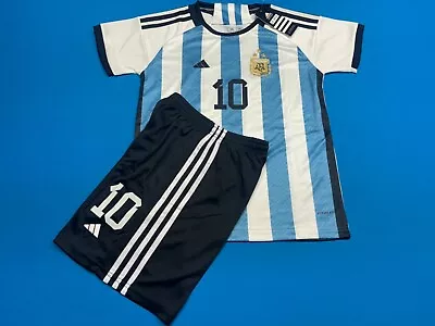 New Youth 28 XLargr Lionel Messi Shorts And Jersey Set • $40