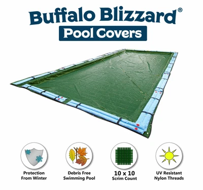 $94.92 • Buy Buffalo Blizzard Swimming Pool Supreme Winter Cover W/ Leaf Net - (Choose Size)
