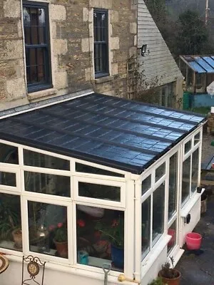 £2016 • Buy Insulated Fibreglass (Grp) Slate Tile Conservatory Roofing Panels
