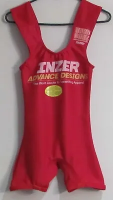 $145 • Buy Inzer HardCore Squat Suit Size 27 Red (NEW) Discontinued Color!