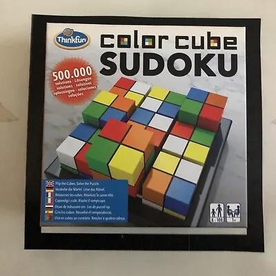 £13.95 • Buy Think Fun Color Cube Sudoku 3D Puzzle By Ravensburger