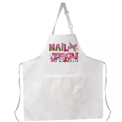 Nail Tech Apron With Pockets Nail Tech Gift Nail Salon Gift Nail Tech Supplie... • $26.24