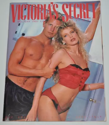 Victoria's Secret Catalog HOLIDAY 1987 Lingerie Gail Elliott Marco Glaviano • $59.99