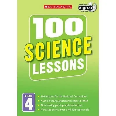 100 Science Lessons: Year 4 By Kendra McMahon (Mixed Media 2014) • £3.15