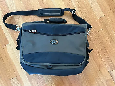 Eddie Bauer Messenger Bag Travel Tote Briefcase  Weekender Computer • $0.99
