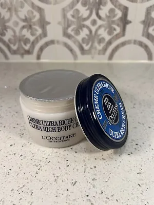 L'occitane 25% Shea Butter ULTRA RICH BODY CREAM 7oz/ 200ml New Sealed • $56.94