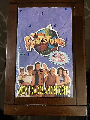 1993 Topps The Flintstones Movie Cards And Stickers 36 Pack Factory Sealed Box! • $29.10