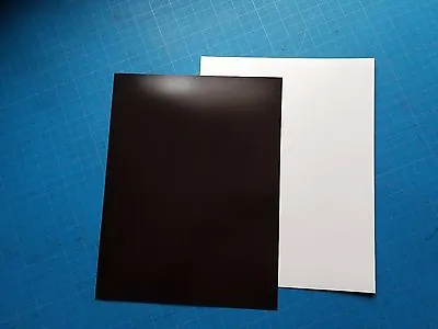 20 Mil PLAIN White Magnet Sheet 8.5 X11  (1 SHEET Of 20 Mil Thick) • $10