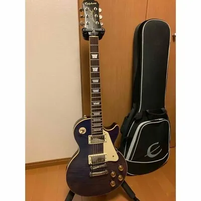Epiphone Les Paul Ultra-III Midnight Sapphire W/Soft Case Safe Packing! • $595