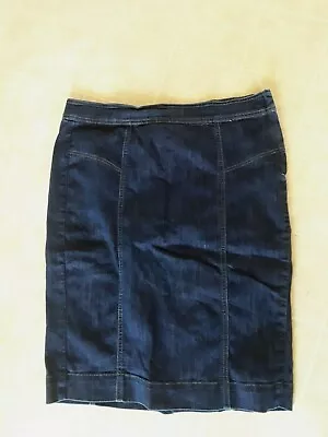 $10.79 • Buy Women's Z. Cavaricci Jeans Pencil Skirt Distressed Size 12
