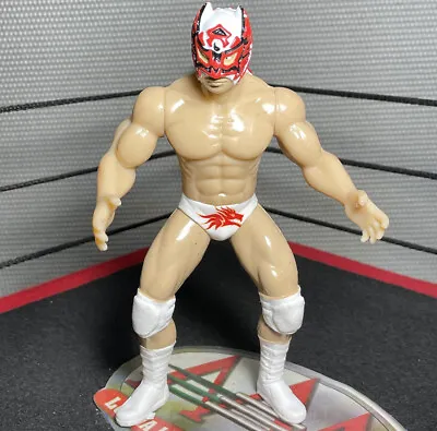 DRAGON LEE Mexican Wrestler Toy 7  Tall - Juguete De Luchador Mexicano • $14.99