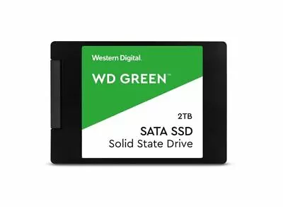 Western Digital WD Green 2TB  SATA SSD 2.5  545R/430W MB/s 3D NAND 7mm 3 Years W • $286