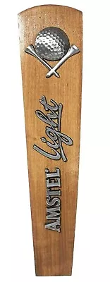 Amstel Light Beer Tap Handle Golf Wood Vintage • $19.95