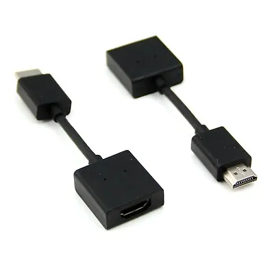 £3.56 • Buy 2 Pcs Short Adapter Cable Lead For Amazon Fire Stick PC HDMI TV Dougle Extension