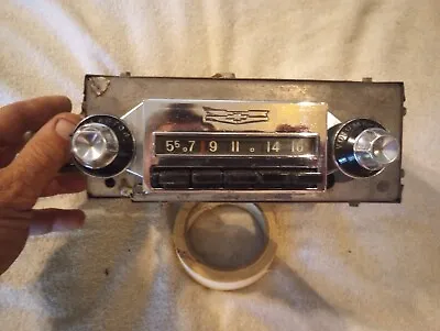 $69.99 • Buy Vintage 1958 Chevrolet AM Push Button Car Radio Impala Bel Air Biscayne 
