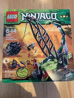 LEGO Ninjago Fangpyre Wrecking Ball 9457(message For Shipping)no Pieces Missing  • $400