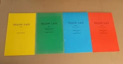 Pillow Lace Margaret Hamer Kathleen Waller 4 Books Lacemaking Patterns 1970's • £8