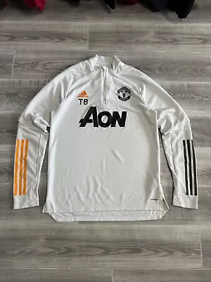 2020/21 Adidas Manchester United Football Training Top FR3666 Men Size L • $22.75