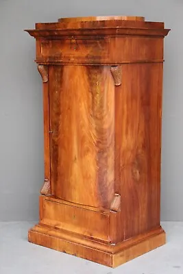 $3899 • Buy Antique Empire Armoire Scandinavian Original 1825 Biedermeier Bookcase Cabinet 