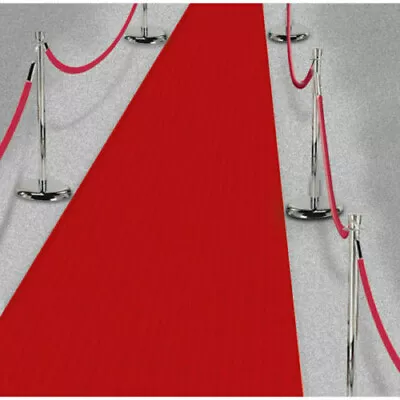 15ft Graduation Ceremony Fake Pretend Red Carpet Party Prom Photo Accessory • £6.75