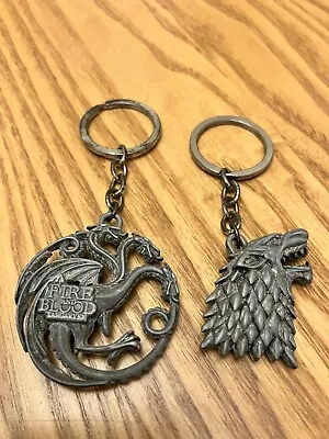 Game Of Thrones Key Rings X2 • £4.99