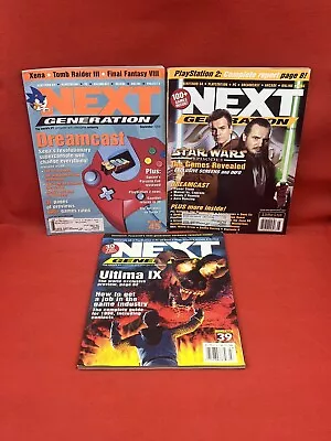 Lot Of 3 Next Generation Magazines Metal Gear Solid Halo Xbox • $24.95